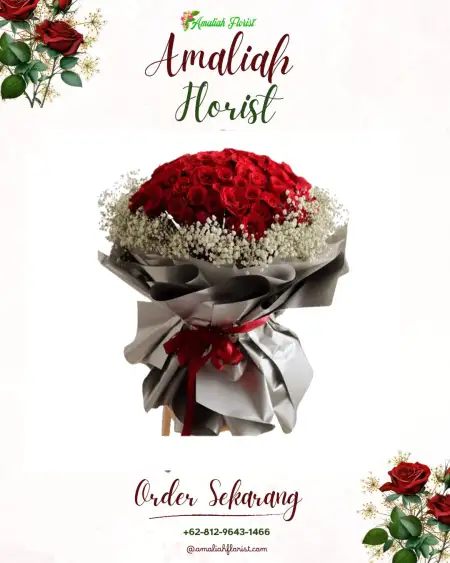 Buket Bunga Kejawaan Putih Tambak